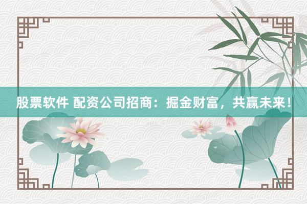 股票软件 配资公司招商：掘金财富，共赢未来！