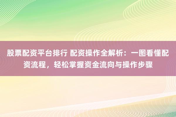 股票配资平台排行 配资操作全解析：一图看懂配资流程，轻松掌握资金流向与操作步骤