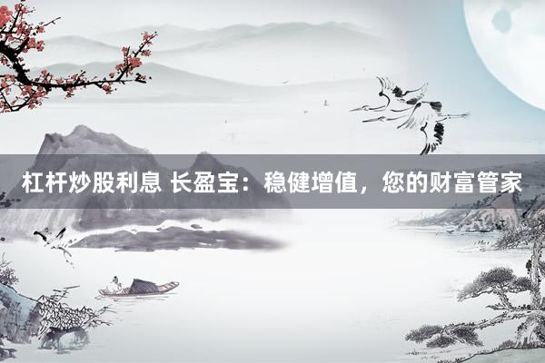 杠杆炒股利息 长盈宝：稳健增值，您的财富管家
